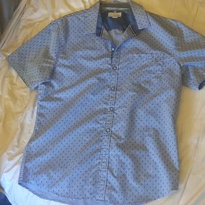 Craft + Flow light blue with palm trees